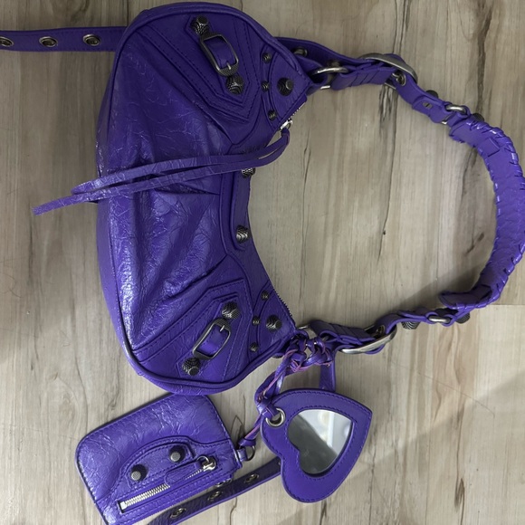 Authentic balenciaga XS Le Cagole leather shoulder bag - Picture 3 of 8